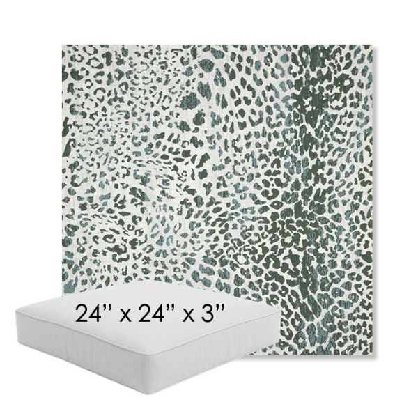 Picture of Instinct Willow | 24" x 24" x 3" Square Outdoor Cushion - Sunbrella© Fabric