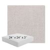 Picture of Kismet Flax | 24" x 24" x 3" Square Outdoor Cushion - Sunbrella© Fabric