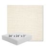 Picture of Kudos Vellum | 24" x 24" x 3" Square Outdoor Cushion - Sunbrella© Fabric