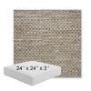 Picture of Litchfield Pebble | 24" x 24" x 3" Square Outdoor Cushion - Sunbrella© Fabric