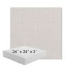 Picture of Metamorphic Snow | 24" x 24" x 3" Square Outdoor Cushion - Sunbrella© Fabric