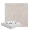 Picture of Mountains Snow | 24" x 24" x 3" Square Outdoor Cushion - Sunbrella© Fabric