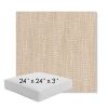 Picture of Nova Oat | 24" x 24" x 3" Square Outdoor Cushion - Sunbrella© Fabric