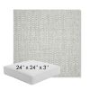 Picture of Pique Cloud | 24" x 24" x 3" Square Outdoor Cushion - Sunbrella© Fabric