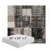 Picture of Pop Film | 24" x 24" x 3" Square Outdoor Cushion - Sunbrella© Fabric
