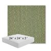 Picture of Posh Shamrock | 24" x 24" x 3" Square Outdoor Cushion - Sunbrella© Fabric