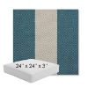 Picture of Rothko Curacao | 24" x 24" x 3" Square Outdoor Cushion - Sunbrella© Fabric
