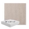 Picture of Royale Silk | 24" x 24" x 3" Square Outdoor Cushion - Sunbrella© Fabric