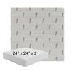 Picture of Schooner Plank | 24" x 24" x 3" Square Outdoor Cushion - Sunbrella© Fabric