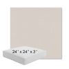Picture of Shelter White | 24" x 24" x 3" Square Outdoor Cushion - Sunbrella© Fabric