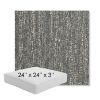 Picture of Vista Slate | 24" x 24" x 3" Square Outdoor Cushion - Sunbrella© Fabric