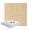 Picture of Willa Hemp | 24" x 24" x 3" Square Outdoor Cushion - Sunbrella© Fabric