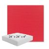 Picture of Canvas Logo Red | 24" x 24" x 4" Square Outdoor Cushion - Sunbrella© Fabric