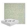 Picture of Chartres Mist | 24" x 24" x 4" Square Outdoor Cushion - Sunbrella© Fabric