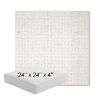 Picture of Dumont Snow | 24" x 24" x 4" Square Outdoor Cushion - Sunbrella© Fabric