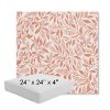 Picture of Exquisite Guava | 24" x 24" x 4" Square Outdoor Cushion - Sunbrella© Fabric