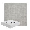 Picture of Piazza Pebble | 24" x 24" x 4" Square Outdoor Cushion - Sunbrella© Fabric