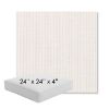 Picture of Replay Linen | 24" x 24" x 4" Square Outdoor Cushion - Sunbrella© Fabric