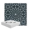 Picture of Sundial Sailboat | 24" x 24" x 4" Square Outdoor Cushion - Sunbrella© Fabric