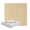Picture of Willa Hemp | 24" x 24" x 4" Square Outdoor Cushion - Sunbrella© Fabric