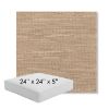 Picture of Charmer Limestone | 24" x 24" x 5" Square Outdoor Cushion - Sunbrella© Fabric