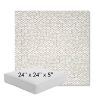 Picture of Dumont Stucco | 24" x 24" x 5" Square Outdoor Cushion - Sunbrella© Fabric
