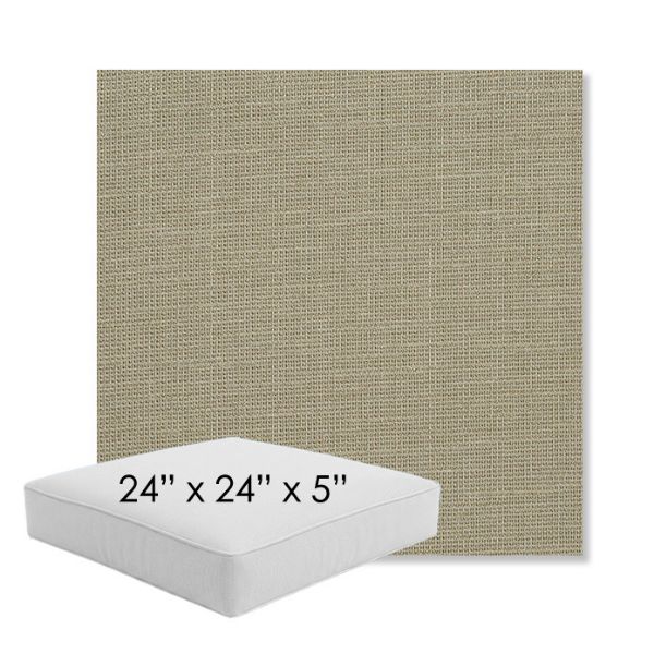 Picture of Kudos Aloe | 24" x 24" x 5" Square Outdoor Cushion - Sunbrella© Fabric
