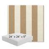 Picture of Maxim Heather Beige | 24" x 24" x 5" Square Outdoor Cushion - Sunbrella© Fabric