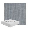 Picture of Nova Denim | 24" x 24" x 5" Square Outdoor Cushion - Sunbrella© Fabric