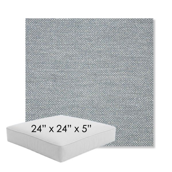Picture of Nurture Haze | 24" x 24" x 5" Square Outdoor Cushion - Sunbrella© Fabric