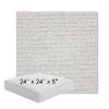 Picture of Nurture Pebble | 24" x 24" x 5" Square Outdoor Cushion - Sunbrella© Fabric
