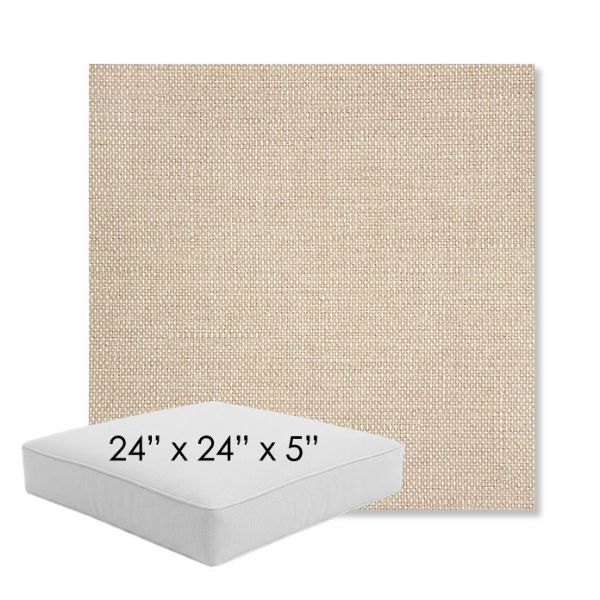Picture of Piazza Dune | 24" x 24" x 5" Square Outdoor Cushion - Sunbrella© Fabric