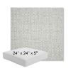 Picture of Pique Cloud | 24" x 24" x 5" Square Outdoor Cushion - Sunbrella© Fabric