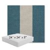 Picture of Rothko Curacao | 24" x 24" x 5" Square Outdoor Cushion - Sunbrella© Fabric