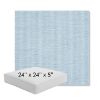 Picture of Solo Ocean | 24" x 24" x 5" Square Outdoor Cushion - Sunbrella© Fabric