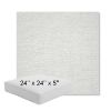 Picture of Switch Snow | 24" x 24" x 5" Square Outdoor Cushion - Sunbrella© Fabric
