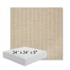 Picture of Ticking Dove | 24" x 24" x 5" Square Outdoor Cushion - Sunbrella© Fabric