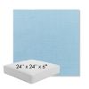 Picture of Canvas Air Blue | 24" x 24" x 6" Square Outdoor Cushion - Sunbrella© Fabric
