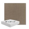 Picture of Canvas Taupe | 24" x 24" x 6" Square Outdoor Cushion - Sunbrella© Fabric