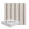 Picture of Mixi Fern | 24" x 24" x 6" Square Outdoor Cushion - Sunbrella© Fabric