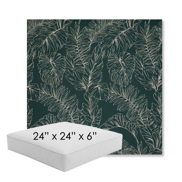 Picture of Palma Canopy | 24" x 24" x 6" Square Outdoor Cushion - Sunbrella© Fabric