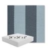 Picture of Rothko Oceanfront | 24" x 24" x 6" Square Outdoor Cushion - Sunbrella© Fabric