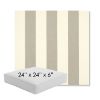 Picture of Solana Seagull | 24" x 24" x 6" Square Outdoor Cushion - Sunbrella© Fabric