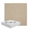 Picture of Blend Sand | 25" x 25" x 3" Square Outdoor Cushion - Sunbrella© Fabric