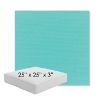 Picture of Canvas Aruba | 25" x 25" x 3" Square Outdoor Cushion - Sunbrella© Fabric
