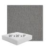 Picture of Heritage Slate | 25" x 25" x 3" Square Outdoor Cushion - Sunbrella© Fabric