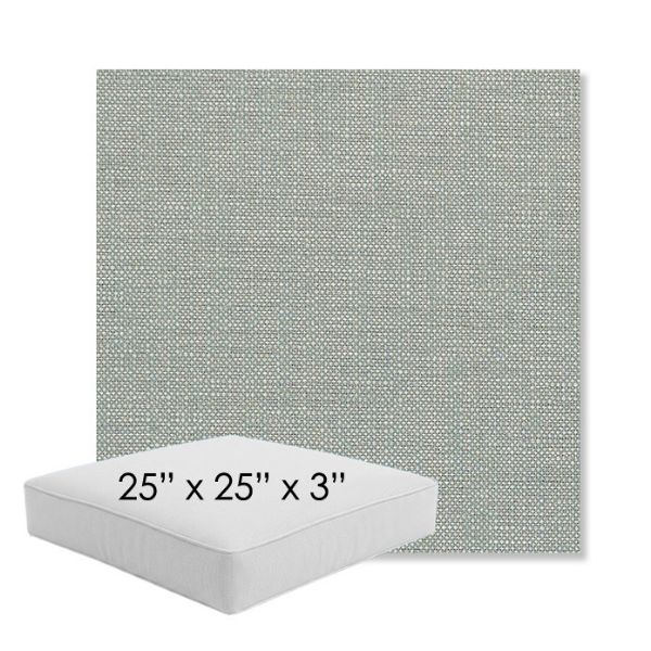 Picture of Linville Spa | 25" x 25" x 3" Square Outdoor Cushion - Sunbrella© Fabric