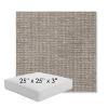 Picture of Momento Dove | 25" x 25" x 3" Square Outdoor Cushion - Sunbrella© Fabric