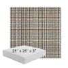 Picture of Principle Tropics | 25" x 25" x 3" Square Outdoor Cushion - Sunbrella© Fabric