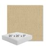 Picture of Sailcloth Sahara | 25" x 25" x 3" Square Outdoor Cushion - Sunbrella© Fabric